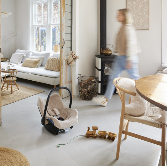 Maxi Cosi hoes | Rib taupe