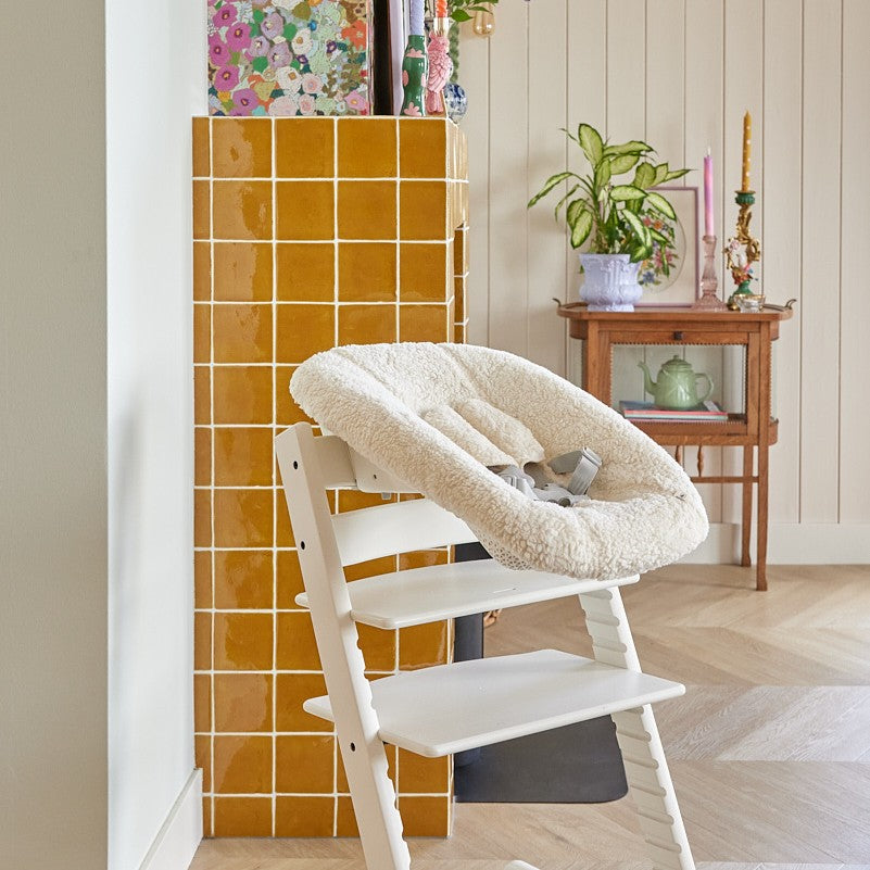 Tripp Trapp newborn hoes | Teddy creme