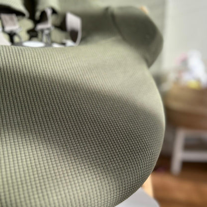 Close up Steps newbornset wafel forest green