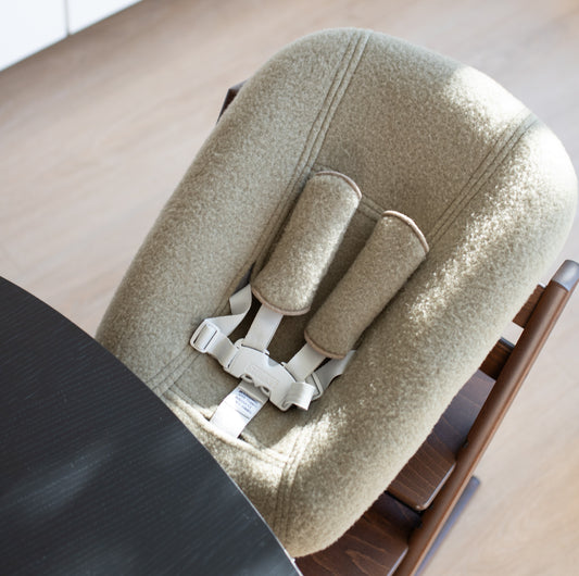 Tripp Trapp newbornhoes | Merinowol Olive Green