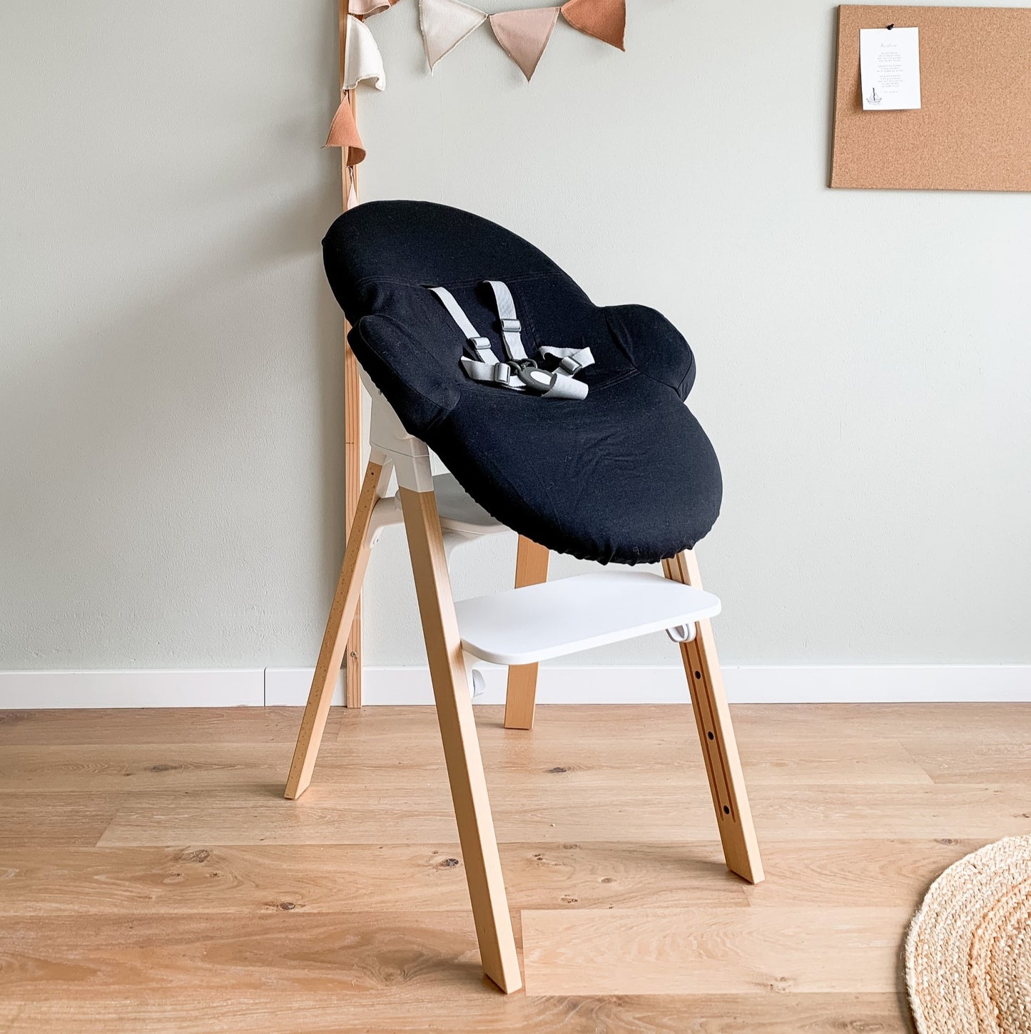 Stokke Steps newbornhoes | Bamboo black