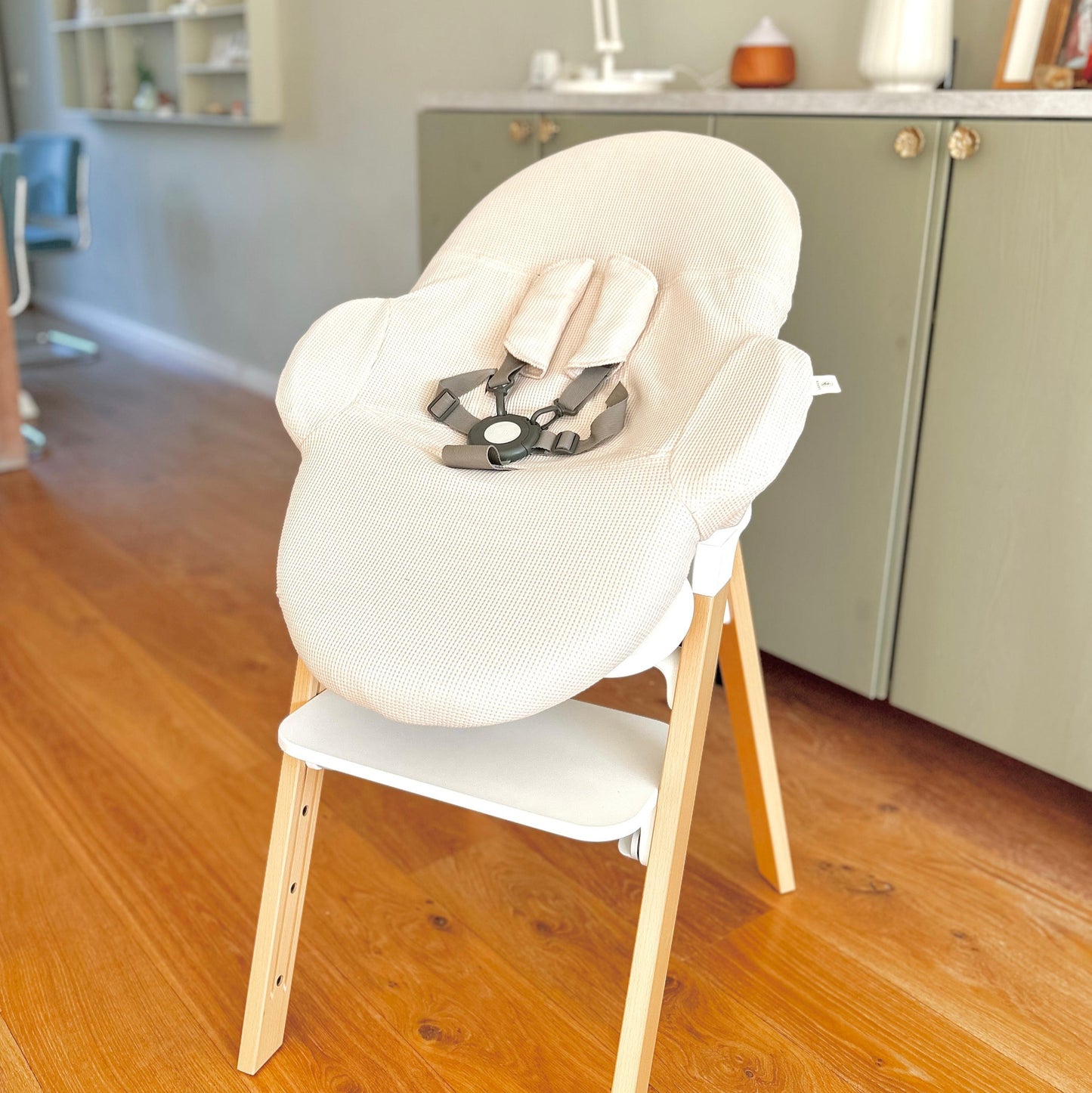 Stokke Steps newbornhoes | Wafel light sand