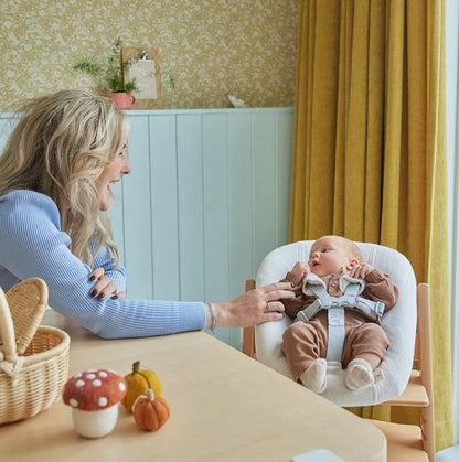 Tripp Trapp newbornhoes | Cotton fleece Soft beige