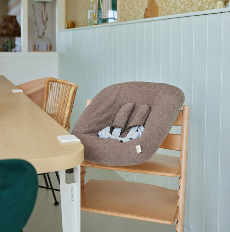 Tripp Trapp newbornhoes | Cotton fleece Warm mocha