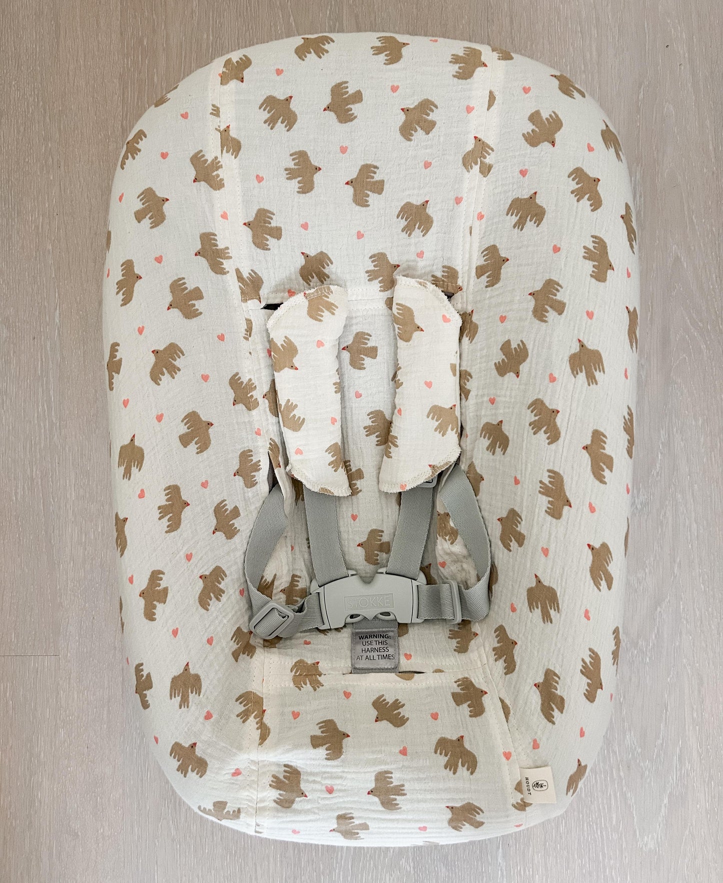 Tripp Trapp newbornhoes | Hydrofiel Blush Birds