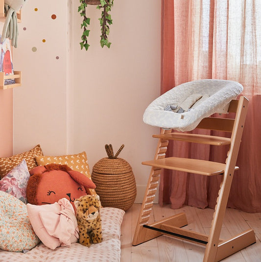 Tripp Trapp newbornhoes | Hydrofiel Embroidered Daisy