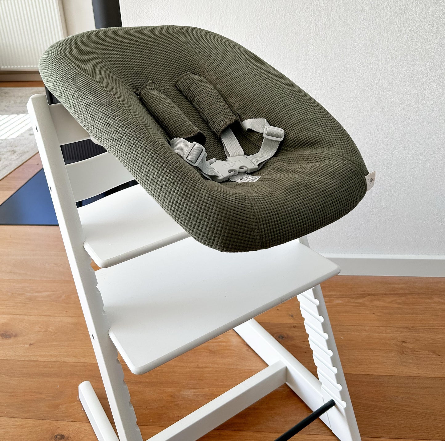 Tripp Trapp newbornhoes | Wafel Harvest green