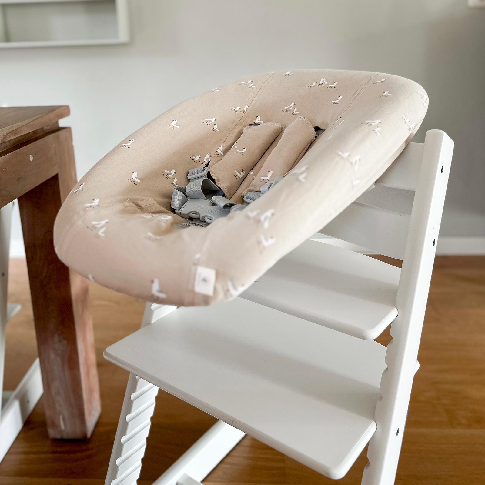 Hoes newbornset zeemeeuw zand