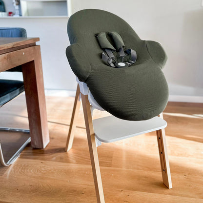 Steps newbornset met wafelhoes groen